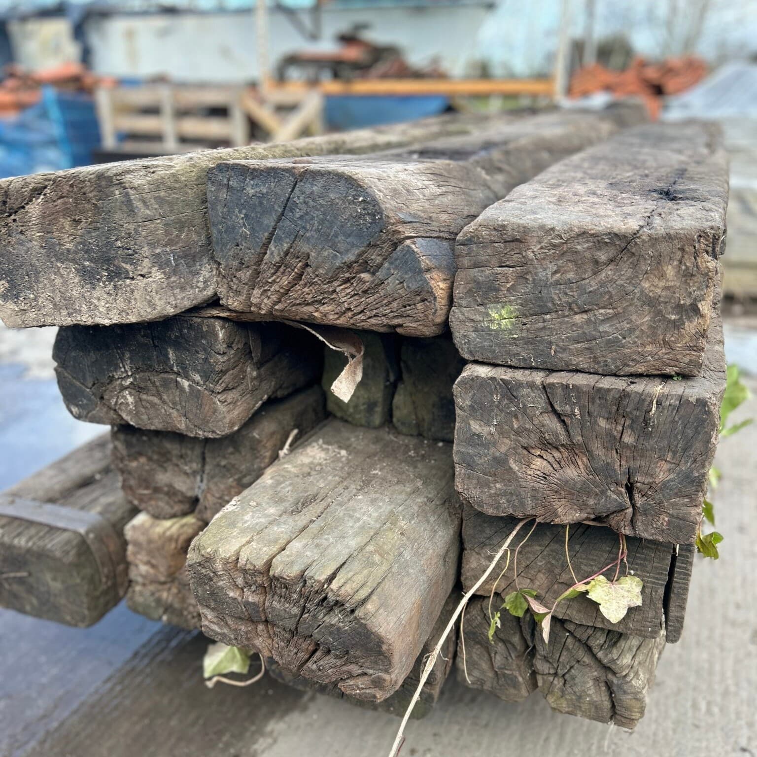 Reclaimed Sleepers